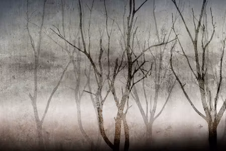 Canvastavla - Smell of fog part wide