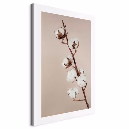 Canvastavla - Softness of cotton part vertical