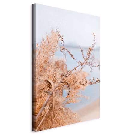 Canvastavla - Sophisticated twigs part vertical