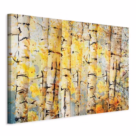 Canvastavla - Summer colors of the forest part