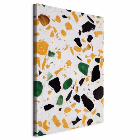 Canvastavla - Terrazzo part vertical