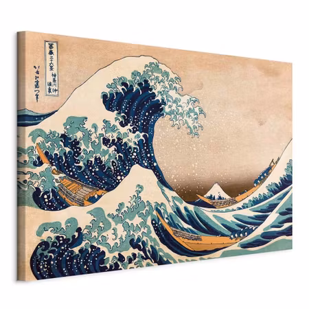 Canvastavla - The great wave off kanagawa