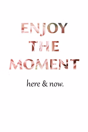 Canvastavla - Unique moment part english text on