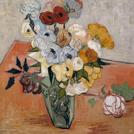 Canvastavla - Vincent van gogh stilllife with vase