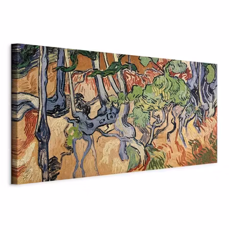 Canvastavla - Vincent van gogh tree roots