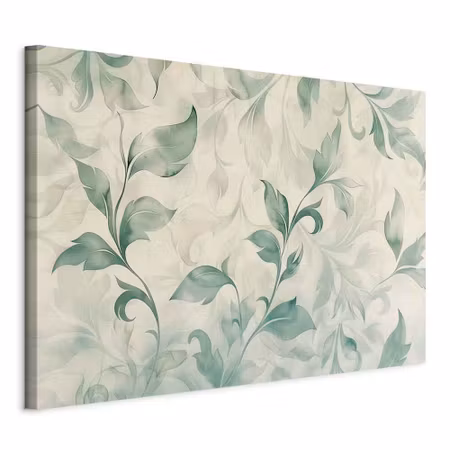 Canvastavla - Watercolor botanical motif delicate