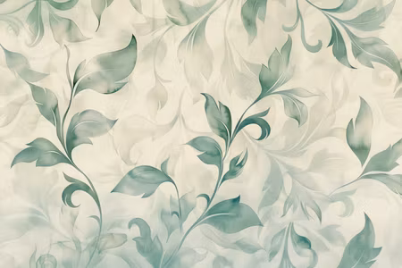 Canvastavla - Watercolor botanical motif delicate