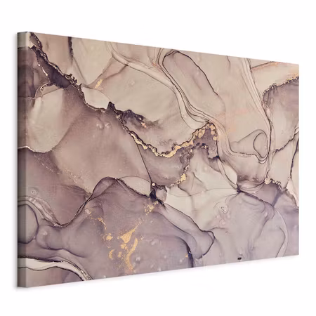 Canvastavla - Watercolour abstraction powder pink