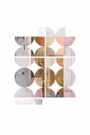 Ljuddämpande tavla - Harmonious Shape Part