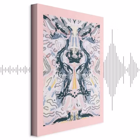 Ljuddämpande tavla - Rorschacha Mantra Part