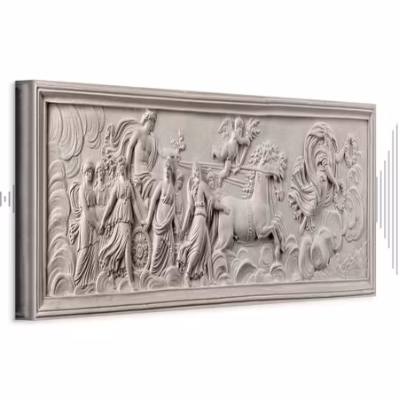 Ljuddämpande tavla - Relief Apollo and Muses