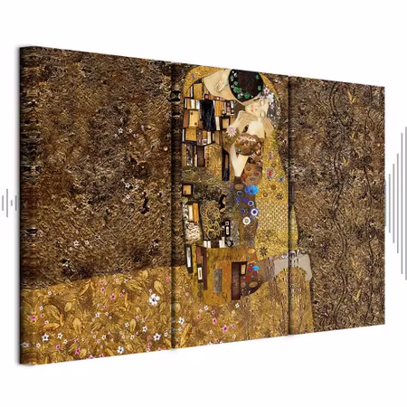 Ljuddämpande tavla - Klimt Inspiration Kiss