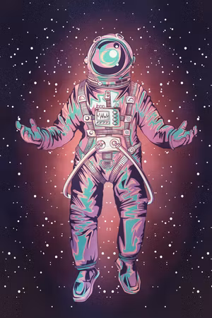 Ljuddämpande tavla - Lonely Traveler Part