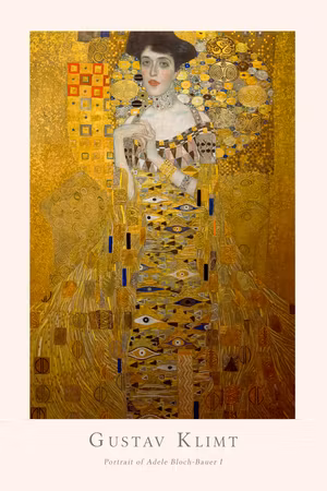 Ljuddämpande tavla - Gustav Klimt Portrait of