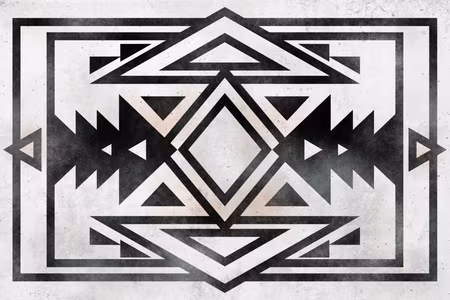 Ljuddämpande tavla - Ethnic Pattern Part Wide