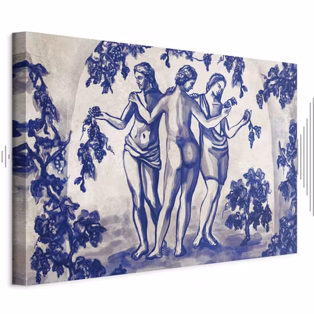 Ljuddämpande tavla - Ancient Vineyard Three Women