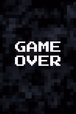 Ljuddämpande tavla - Pixel Game Over