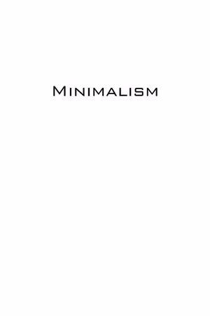 Ljuddämpande tavla - Minimalism Part Vertical