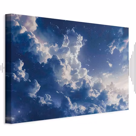Ljuddämpande tavla - Starry Clouds and Delicate