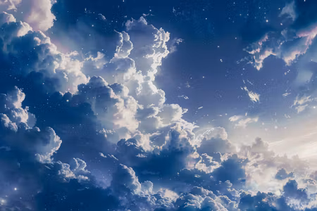 Ljuddämpande tavla - Starry Clouds and Delicate