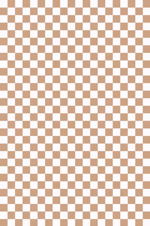 Ljuddämpande tavla - Checkerboard Pattern Brown