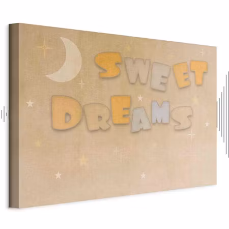 Ljuddämpande tavla - Sweet Dreams Pastel
