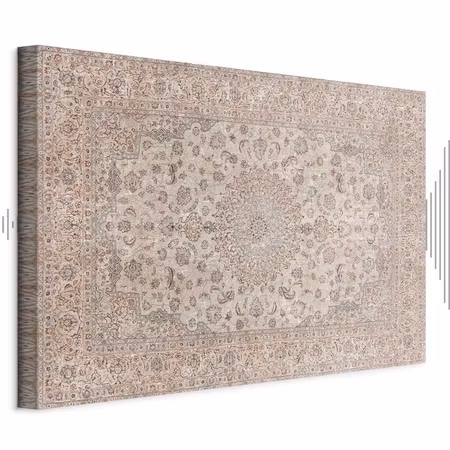Ljuddämpande tavla - Sand Carpet Worn Persian