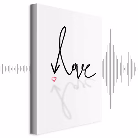 Ljuddämpande tavla - This Is Love Part Vertical