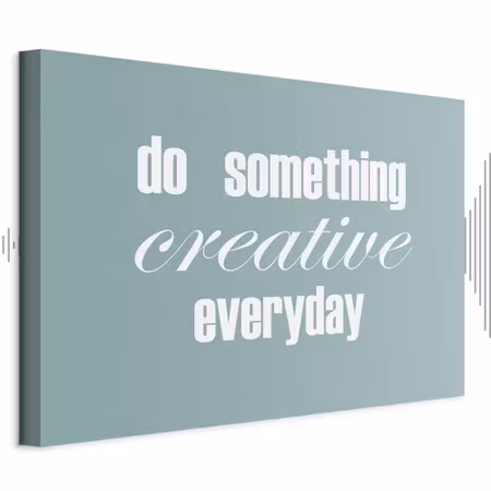 Ljuddämpande tavla - Do Something Creative