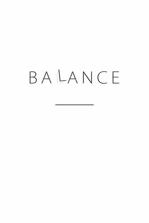 Ljuddämpande tavla - Balance of Words Part Black