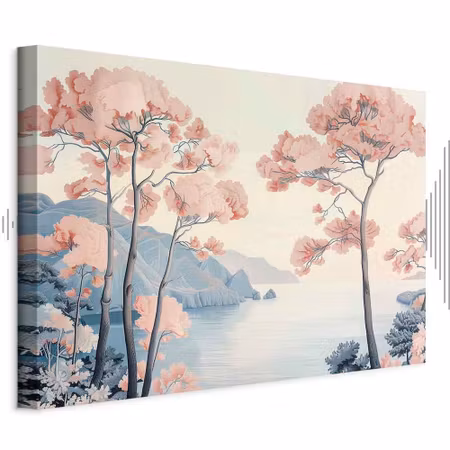Ljuddämpande tavla - Landscape with the Ocean