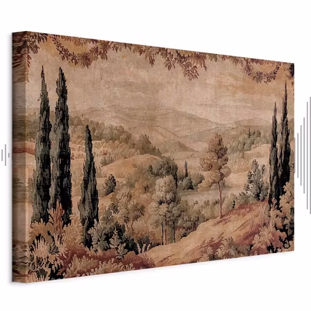 Ljuddämpande tavla - Mediterranean Landscape Old