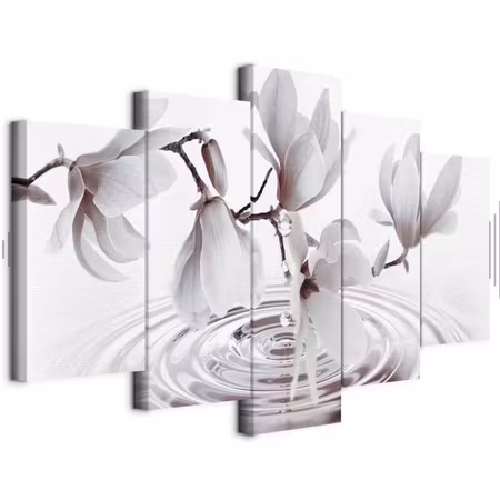 Ljuddämpande tavla - Magnolias Over Water Parts