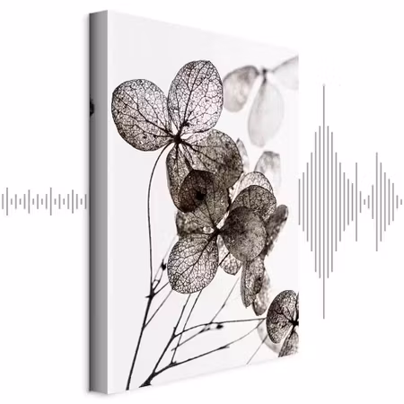 Ljuddämpande tavla - Transparent Clover Part