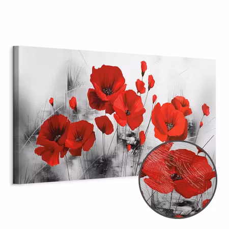 Premium canvastavla - Grey Garden