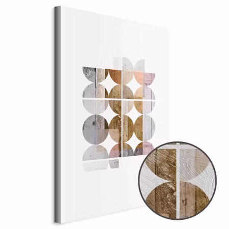 Premium canvastavla - Harmonious Shape Part