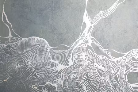 Premium canvastavla - Harmony of Lines Part Wide