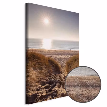 Premium canvastavla - Honey Memory Part Vertical