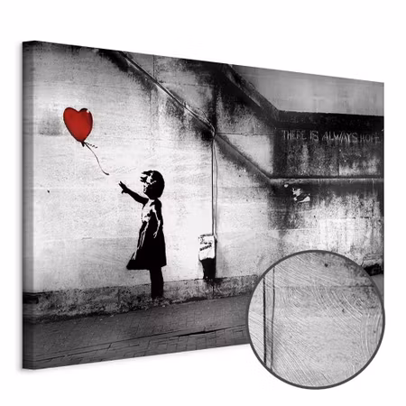 Premium canvastavla - Hope Banksy