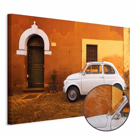 Premium canvastavla - Italian Street Part Wide