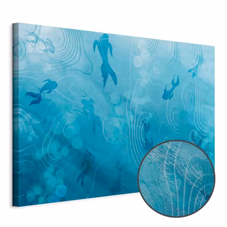 Premium canvastavla - Japanese Pond