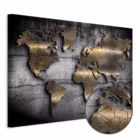 Premium canvastavla - Jewels of the World Part