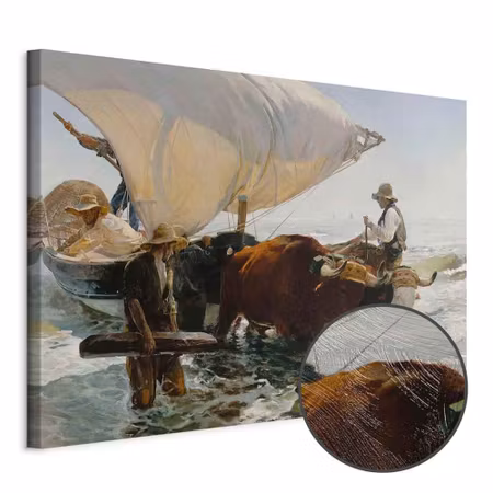 Premium canvastavla - Joaqu N Sorolla Y Bastida