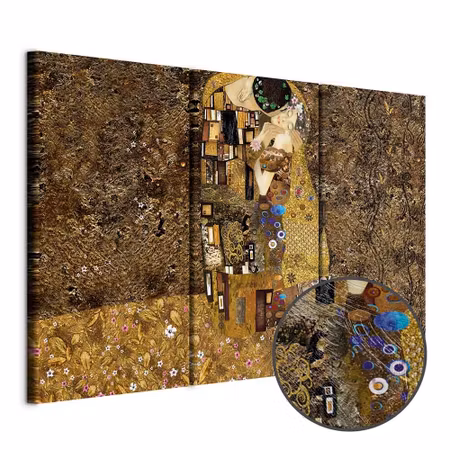 Premium canvastavla - Klimt Inspiration - Kiss