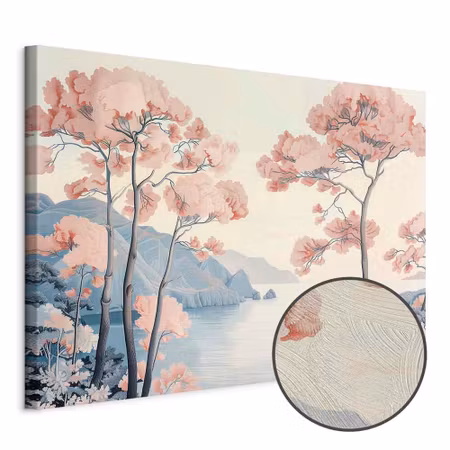 Premium canvastavla - Landscape with the Ocean