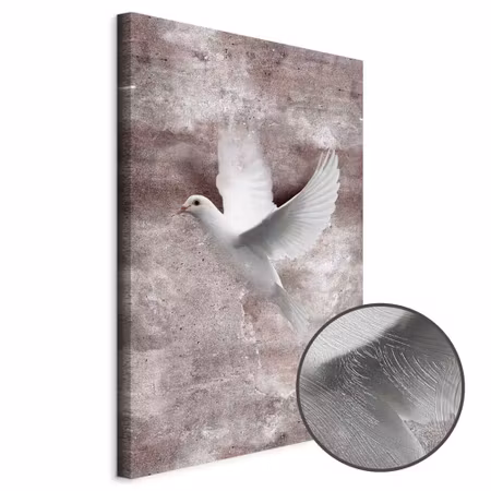 Premium canvastavla - Love in Flight Part Vertical
