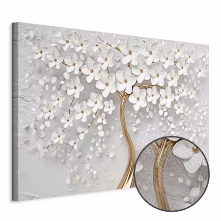 Premium canvastavla - Magic Magnolia Part Wide