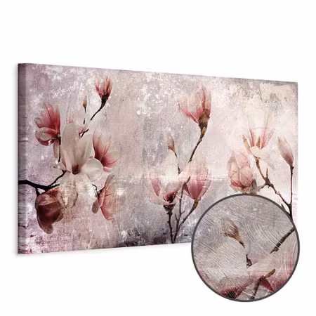 Premium canvastavla - Magnolia Charm Part Narrow