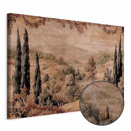 Premium canvastavla - Mediterranean Landscape -