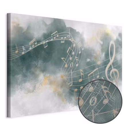 Premium canvastavla - Melody of the Psalm Part
